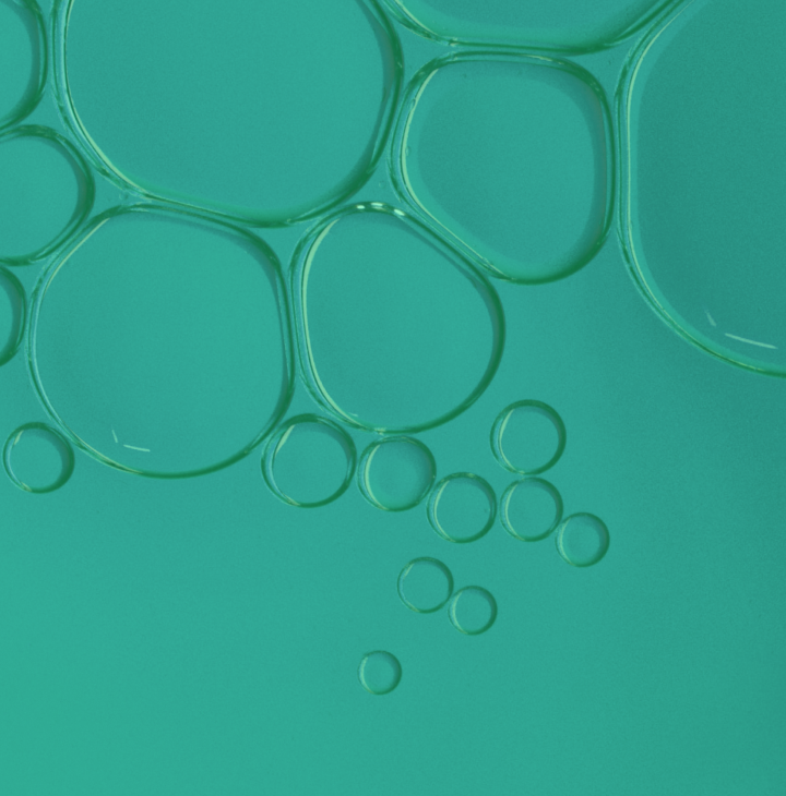 green bubbles