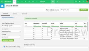 A simple connector to read a sheet from a SharePoint document