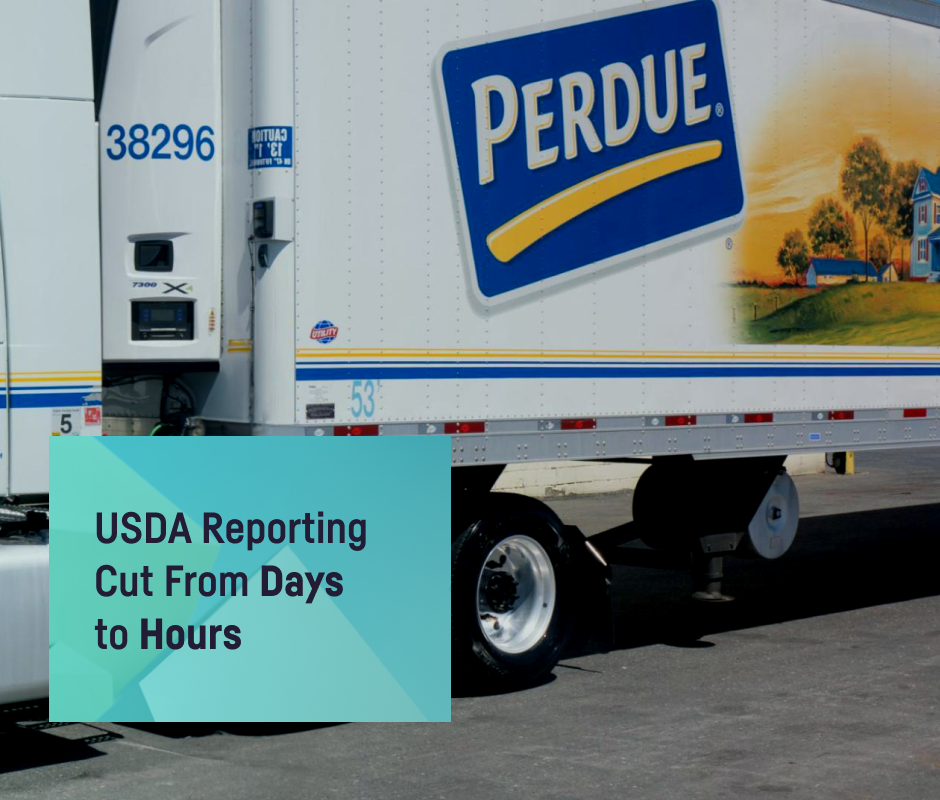 perdue farms USDA report time cut from days to hours